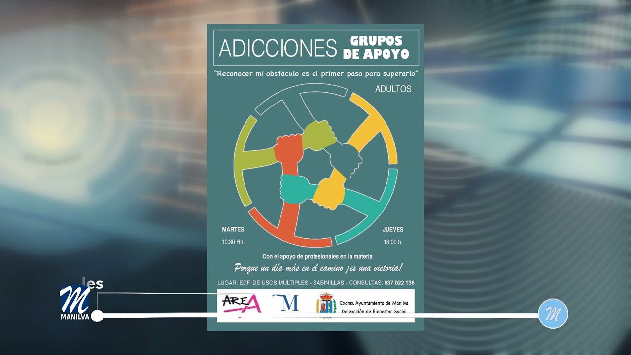 Grupos de apoyo para Adicciones