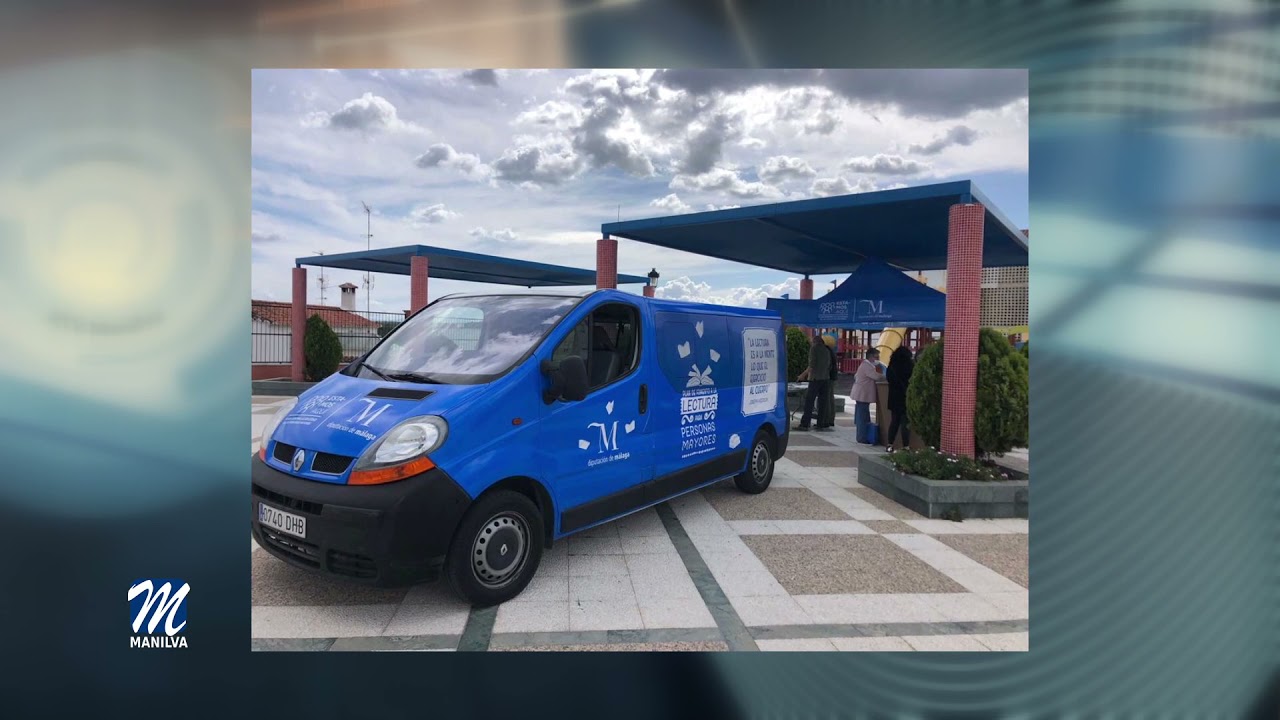 La biblioteca móvil visitó Manilva