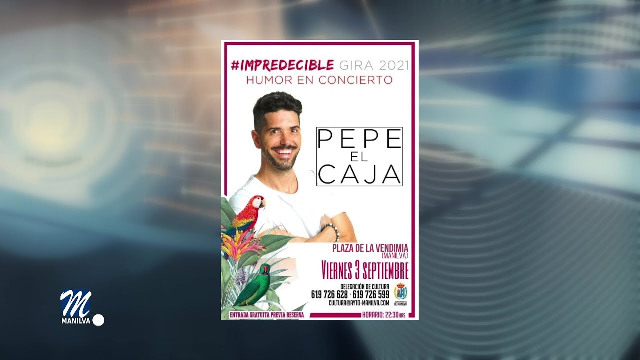 Este viernes actuará Pepe El Caja en Manilva