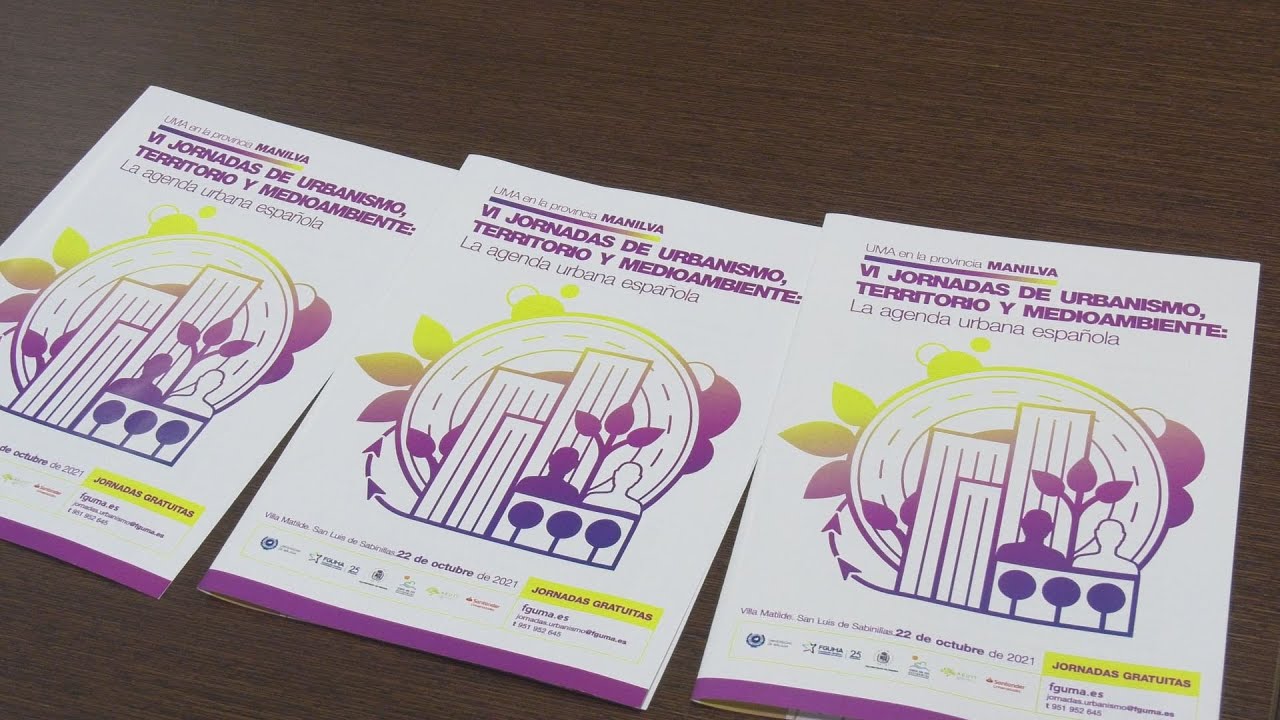 Presentación en la Mancomunidad de las VI Jornadas de Urbanismo