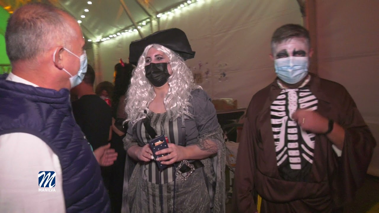 Gran ambiente en la fiesta infantil de Halloween