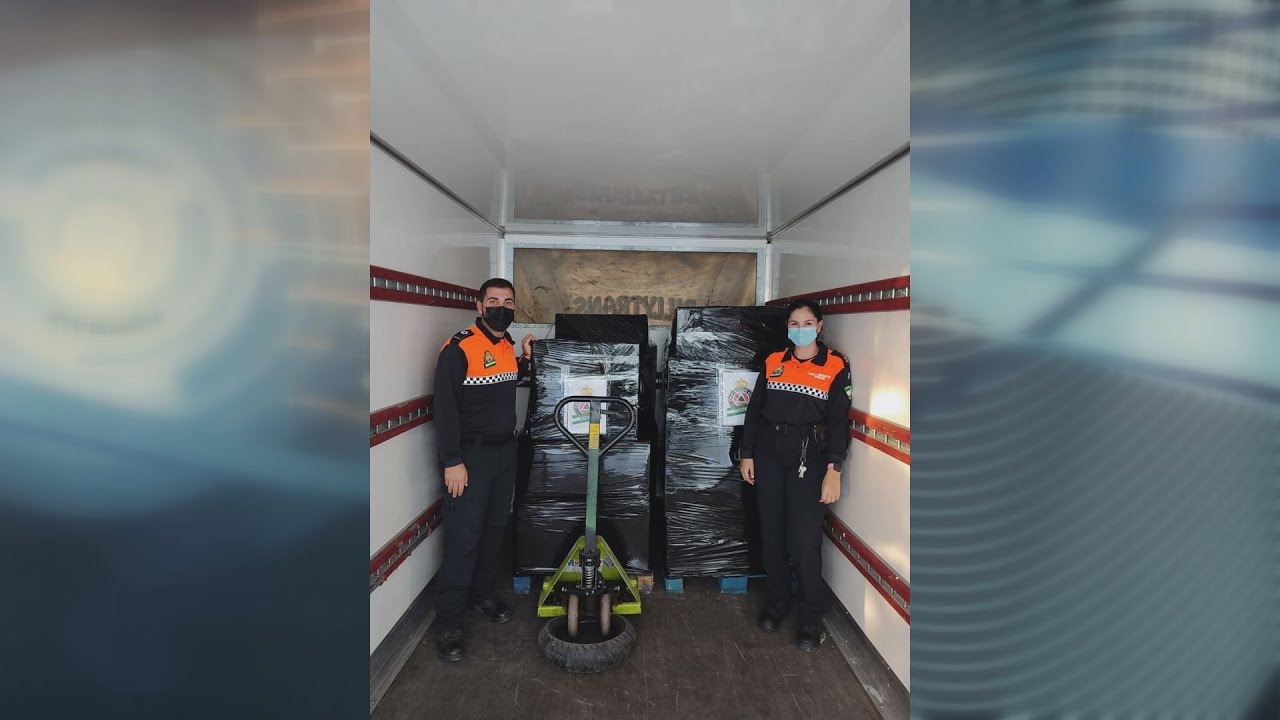 Protección Civil prepara el envío de las donaciones a La Palma