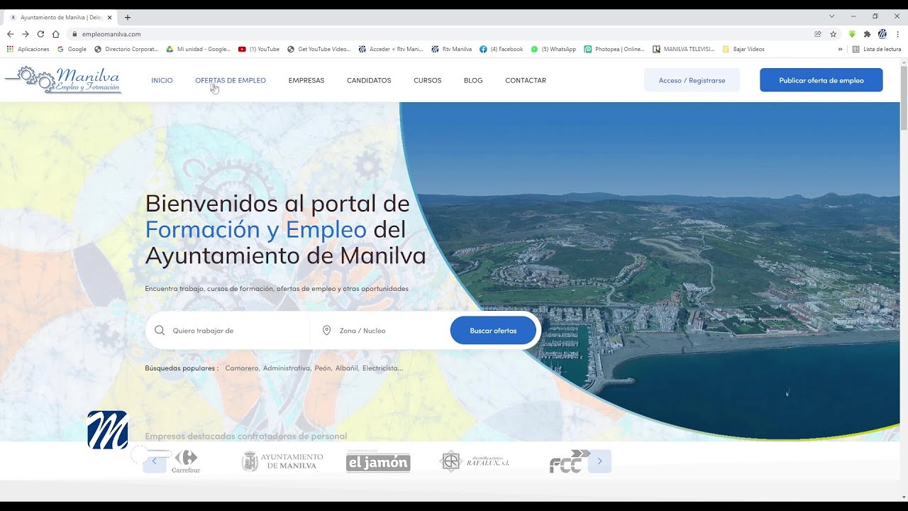 Oferta de empleo de administrativo